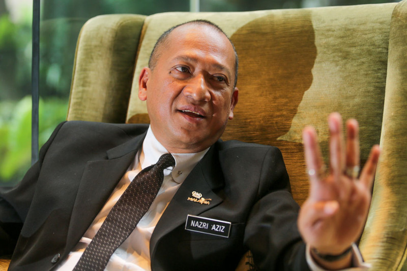 Tourism and Culture Minister Datuk Seri Mohamed Nazri Aziz, September 1, 2015. u00e2u20acu201d Picture by Choo Choy May