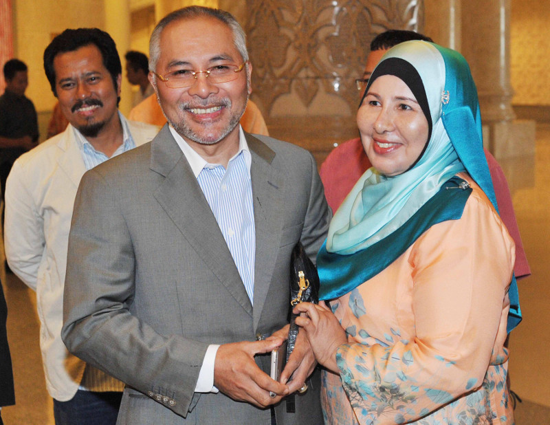 Former Selangor mentri besar Dr Mohamad Khir Toyo arriving at the Federal Court Putrajaya, September 22, 2015.