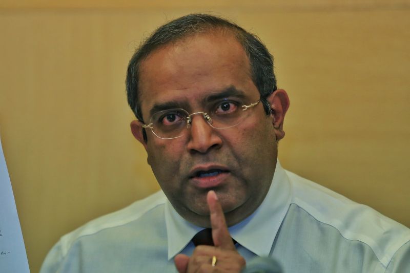 Edmund Terence Gomez speaking on legalising political funding at The Royal Lake Club. u00e2u20acu2022 Picture by Saw Siow Feng