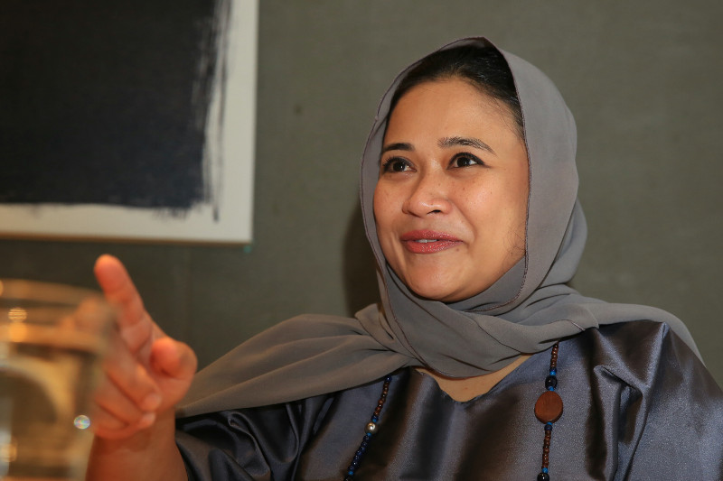 Anina Saaduddin speaks to Malay Mail Online in an interview today in Kuala Lumpur, September 23, 2015. u00e2u20acu201d Picture by Saw Siow Feng