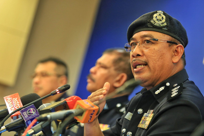 Shah Alam police chief Assistant Commissioner Shafien Mamat said a group of men could either have planted the flares and firecrackers before the match began. u00e2u20acu201d Picture by Saw Siow Feng