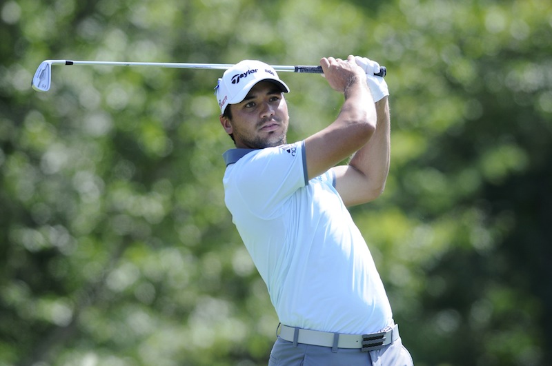 Jason Day hits his tee shot on the 17th hole during the first round at the Deutsche Bank TPC of Boston.u00c2u00a0u00e2u20acu201d Reuters pic