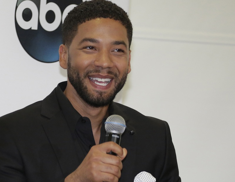Jussie Smollett performs on two new tracks from 'Empire' season two. u00e2u20acu201d AFP pic