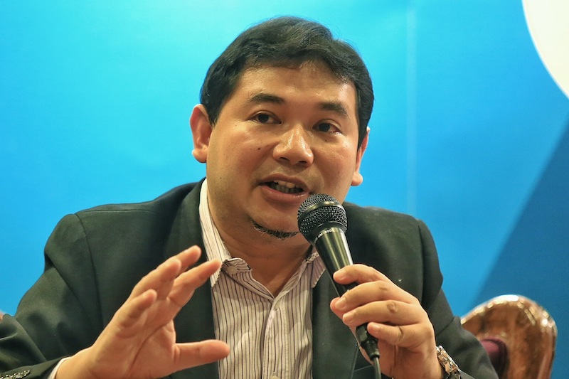 Rafizi Ramli @ Kongres Mahasiswa Kebangsaan 2015. u00e2u20acu201d Picture by Saw Siow Feng