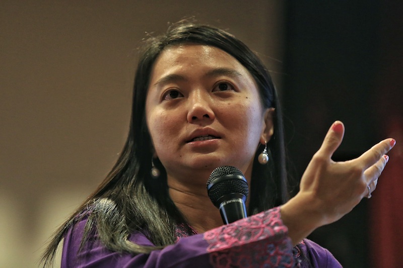 Hannah Yeoh @ Kongres Mahasiswa Kebangsaan 2015. u00e2u20acu201d Picture by Saw Siow Feng