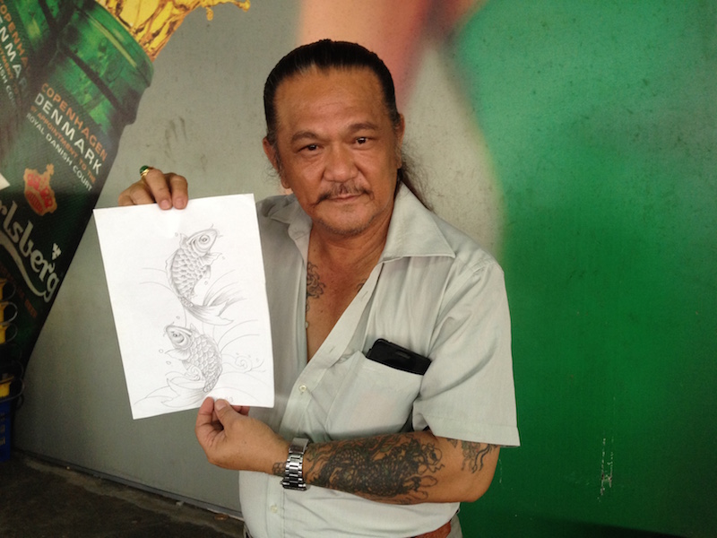 One of Sabah's pioneer tattooist, Lee Choon Ping said the scene has changed and developed by leaps and bounds. During his time, tattoos were still taboo and those who had them liked auspicious images like the koi fish.