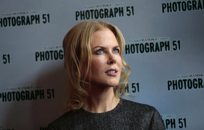 Photograph 51 cast member Nicole Kidman poses for a photograph at the Noel Coward Theatre in London, Britain September 7, 2015. u00e2u20acu201d Reuters pic