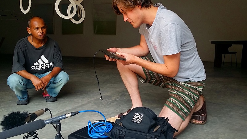 One of the hardest challenges Paul Timings faced in his three months in Malaysia was recording the environment. u00e2u20acu201d Picture courtesy of SGFA