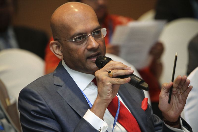 Director of NKRA (Corruption), Performance Management and Delivery Unit (PEMANDU), Ravindran Devagunam speaks at the International Anti-Corruption Conference in Putrajaya. u00e2u20acu2022 Picture by Yusof Mat Isa