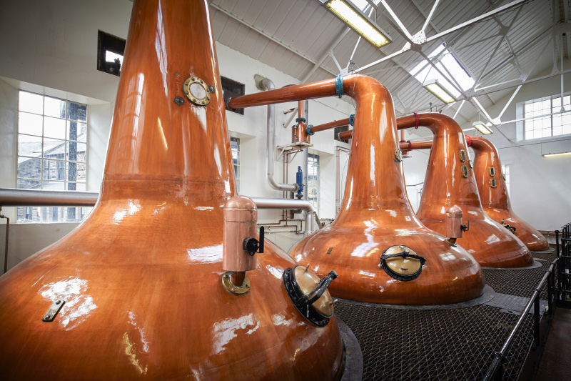 Stills at the Highland Park Distillery, currently the most Northerly of all distilleries, in Kirkwall, Scotland, September 2015. — Andy Haslam/The New York Times pic