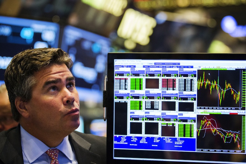 A trader works on the floor of the New York Stock Exchange shortly after the market opened in New York September 1, 2015. u00e2u20acu201d Reuters pic