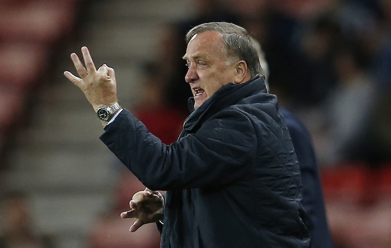 Sunderland manager Dick Advocaat during the Sunderland v Manchester City Capital One Cup Third Round match at Stadium of Light.u00c2u00a0u00e2u20acu201d Reuters pic