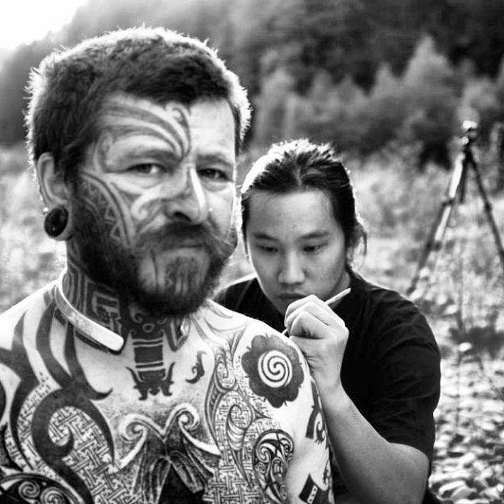 Sabah-born Carlos Benny Majakil is bringing his passion for tattoos back to his hometown for the Borneo state's first tattoo convention. — Picture courtesy of Max Junior Tinun 