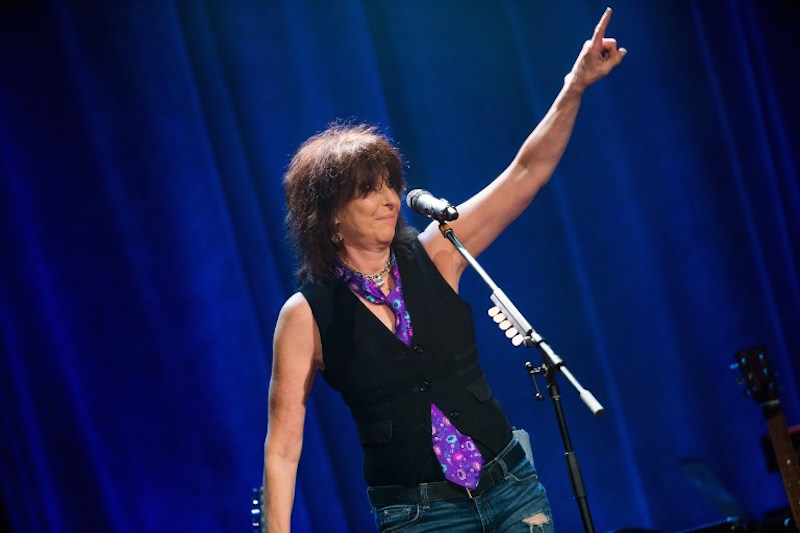 Musician Chrissie Hynde performs in Nashville, Tennessee, on November 10, 2014. u00e2u20acu201d AFP pic