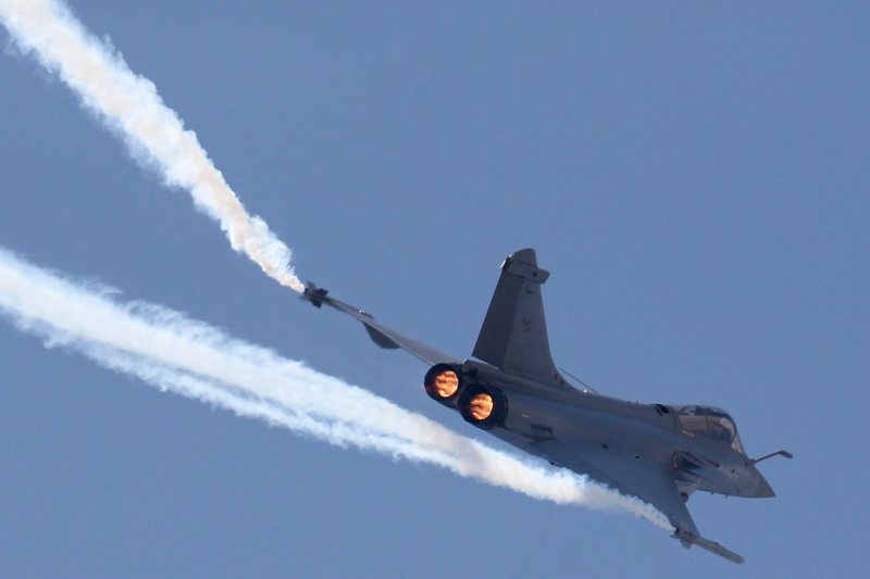 A Dassault Rafale fighter participates in a flying display during the 51st Paris Air Show at Le Bourget airport near Paris in this June 16, 2015 file photo. u00e2u20acu201d Reuters pic