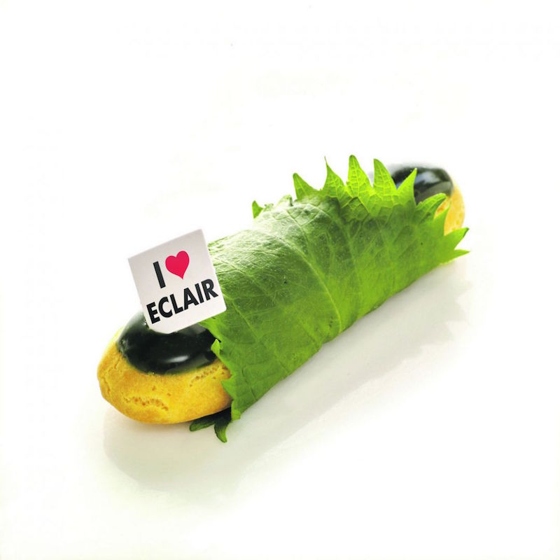 This ume shiso éclair epitomises the creative freedom more chefs in Asia are exercising with fervour. — Picture by Karafuru Desserts via TODAY