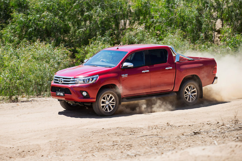 The latest Hilux offers SUV-like features.