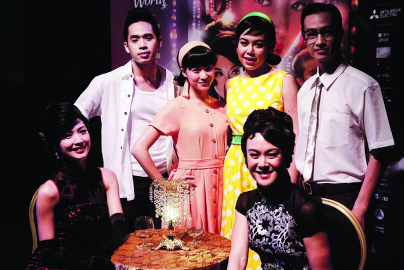 The cast of the latest restaging of Beauty World. (Clockwise from left) Jeanette Aw, Timothy Wan, Cheryl Tan, Frances Lee, Joshua Lim and Janice Koh. u00e2u20acu201d TODAY pic