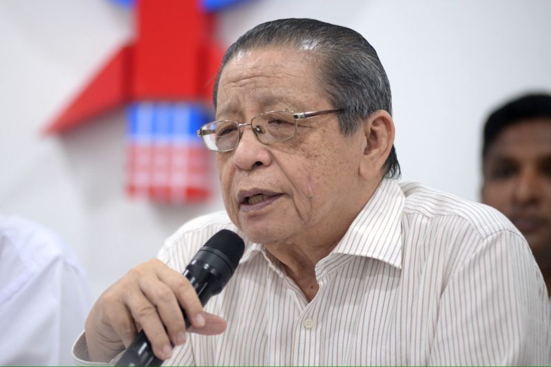 Lim Kit Siang. u00e2u20acu2022 Picture by K. E. Ooi