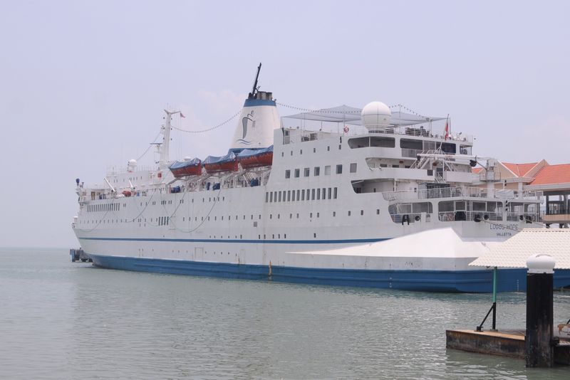The Logos Hope is open to public in Penang, September 4, 2015.