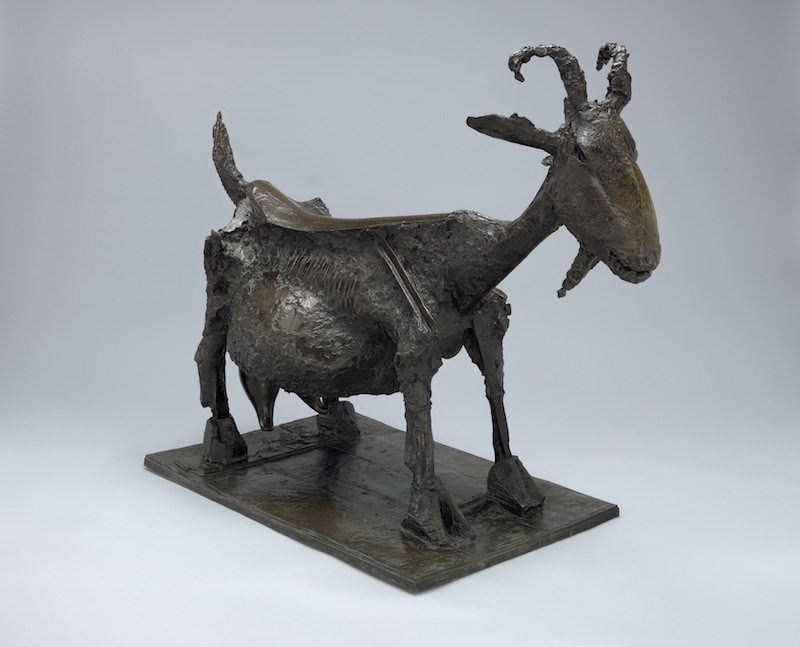 Pablo Picasso’ ‘She-Goat, 1950’ is one of over 100 sculptures on display at New York’s MoMA. — AFP pic