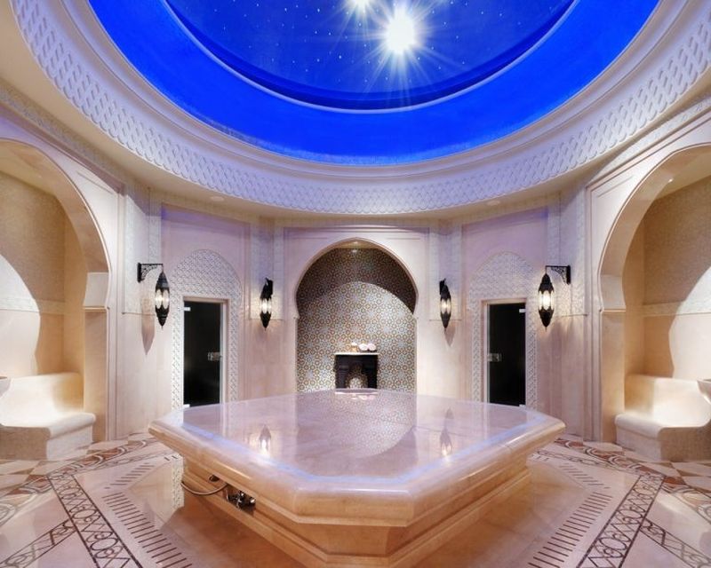 The Emirates Palace Abu Dhabi features a traditional Moroccan Hammam. u00e2u20acu2022 AFP pix