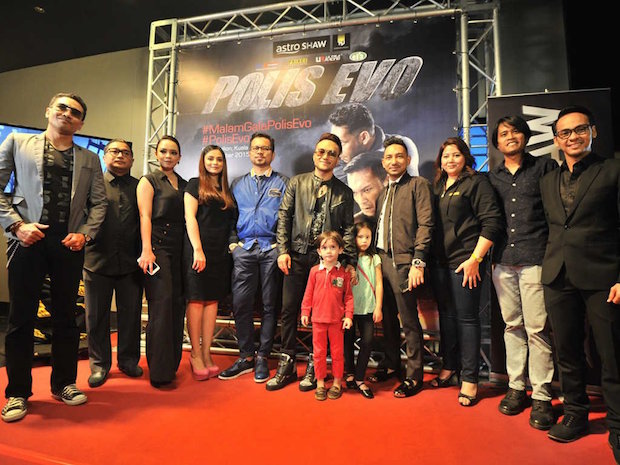 The cast, director, producer and crew of u00e2u20acu02dcPolis Evo.u00e2u20acu2122 u00e2u20acu201d CinemaOnline pic