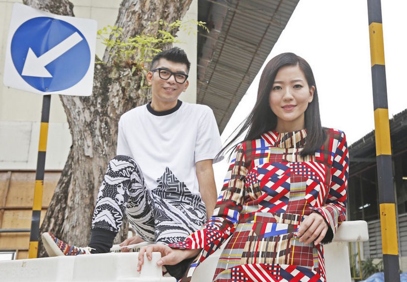 Royston Tan and Joi Chua. u00e2u20acu201d TODAY pic