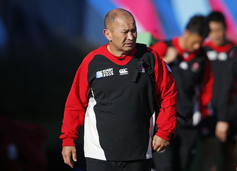 Rugby Union - Japan Training - Brighton - 20/9/15 Japan head coach Eddie Jones during training Action Images via Reuters / Peter Cziborra Livepic
