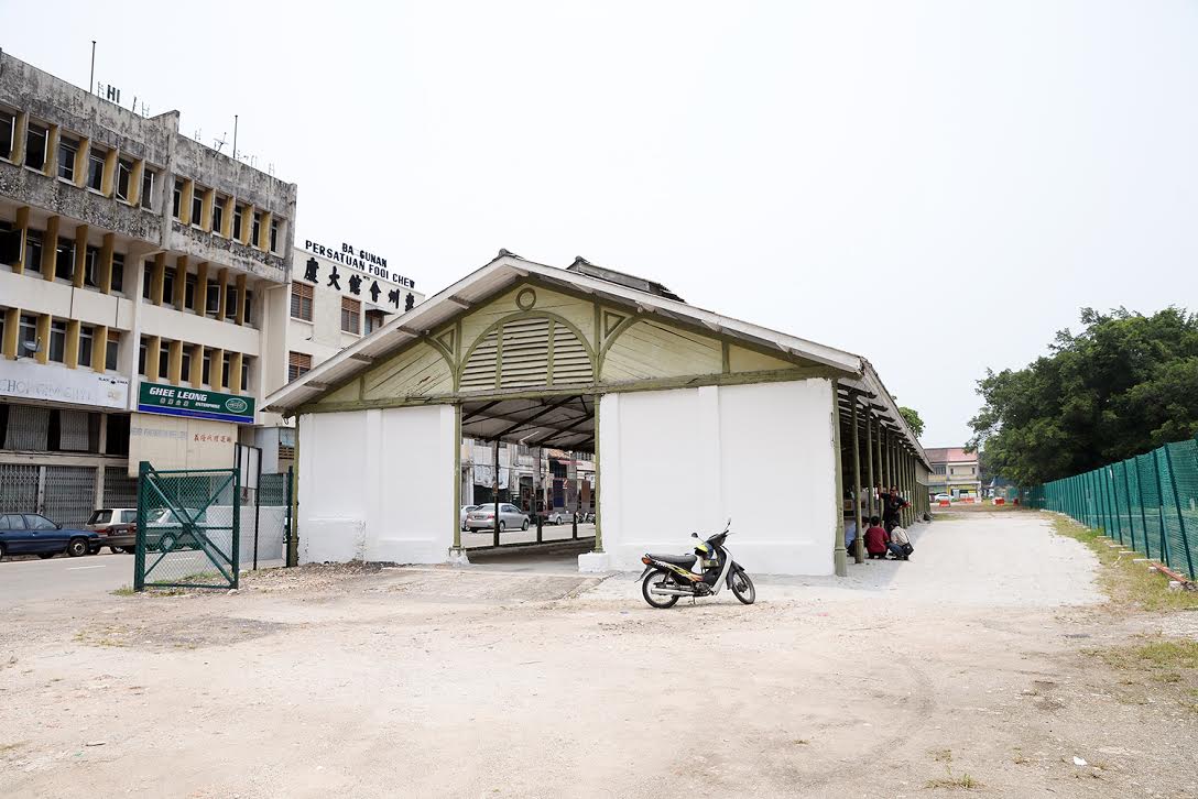 The old market complex of Sia Boey where the exhibition on Sia Boey: Reborn is held until September 13, 2015. — Picture by K.E.Ooi