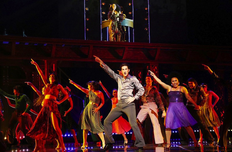 It was a night of reliving the disco era with Saturday Night Fever The Musical. u00e2u20acu201d TODAY pic