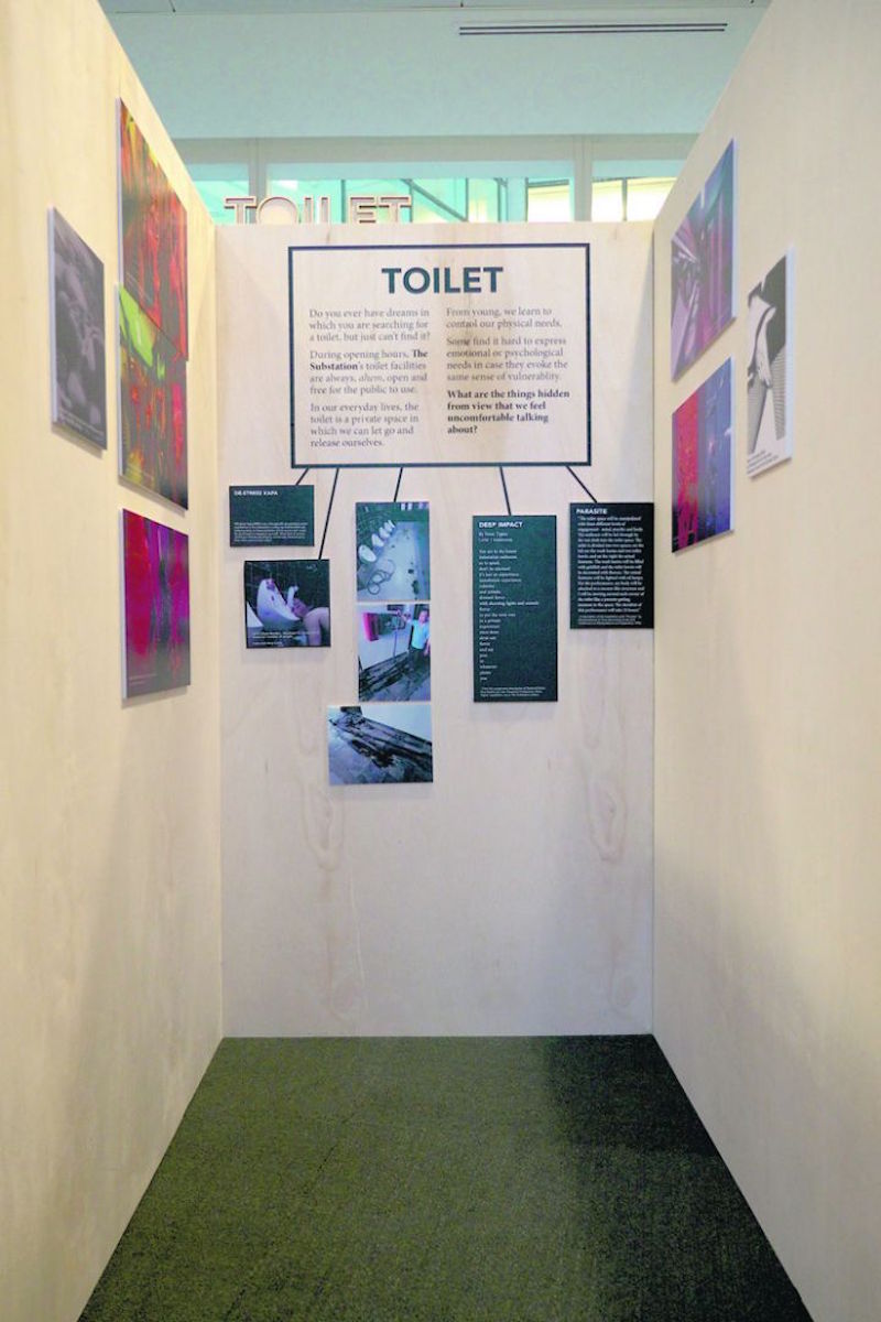 Visitors can get a glimpse of events that have taken place in the different spaces in and around the seminal arts centre — and that includes its toilets. — TODAY pic
