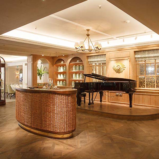 The Fountain was the ultimate dining destination when it opened in 1955. — Picture via FortnumandMason.com