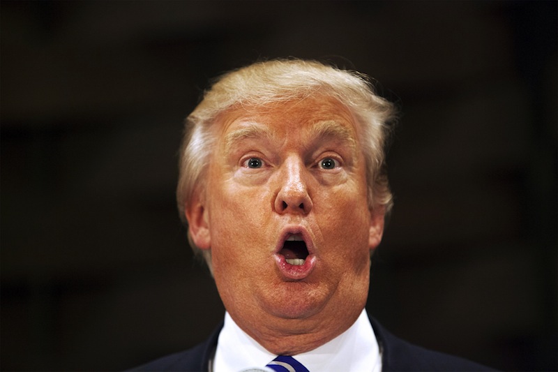 US Republican presidential candidate Donald Trump addresses the crowd at the South Carolina African American Chamber of Commerce in North Charleston, South Carolina, September 23, 2015.u00c2u00a0u00e2u20acu201d Reuters pic