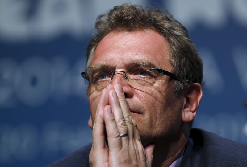 FIFA General Secretary Jerome Valcke listens to a question during a FIFA event in Florianopolis, Santa Catarina state, February 18, 2014. u00e2u20acu201d Reuters pic