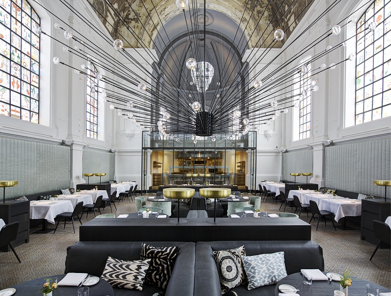 Food lovers who appreciate good design may want to bookmark The Jane restaurant in Antwerp, Belgium. u00e2u20acu201d Picture courtesy of Piet Boon