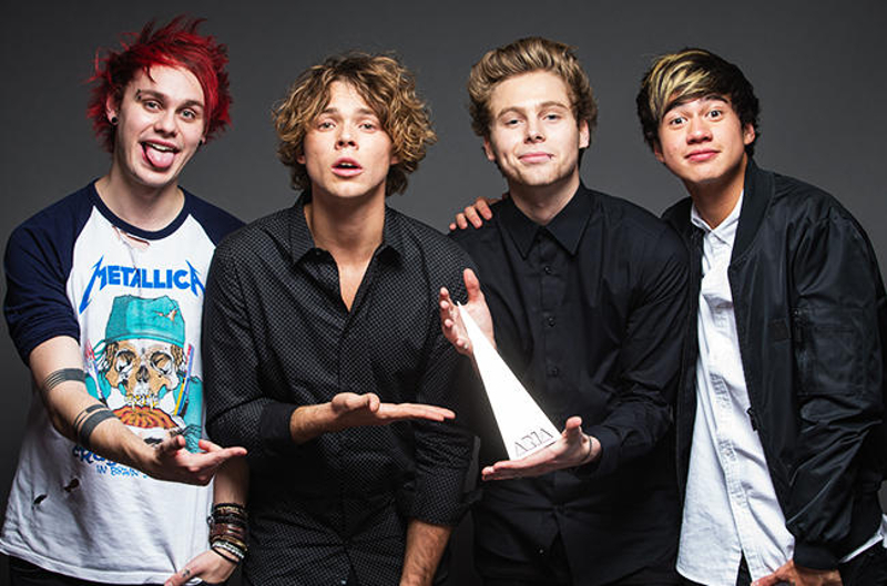 Australian pop punk band 5 Seconds of Summer will come to Kuala Lumpur as part of their u00e2u20acu02dcSounds Live Feels Liveu00e2u20acu2122 tour in 2016. u00e2u20acu201d Picture by TheHive.Asia