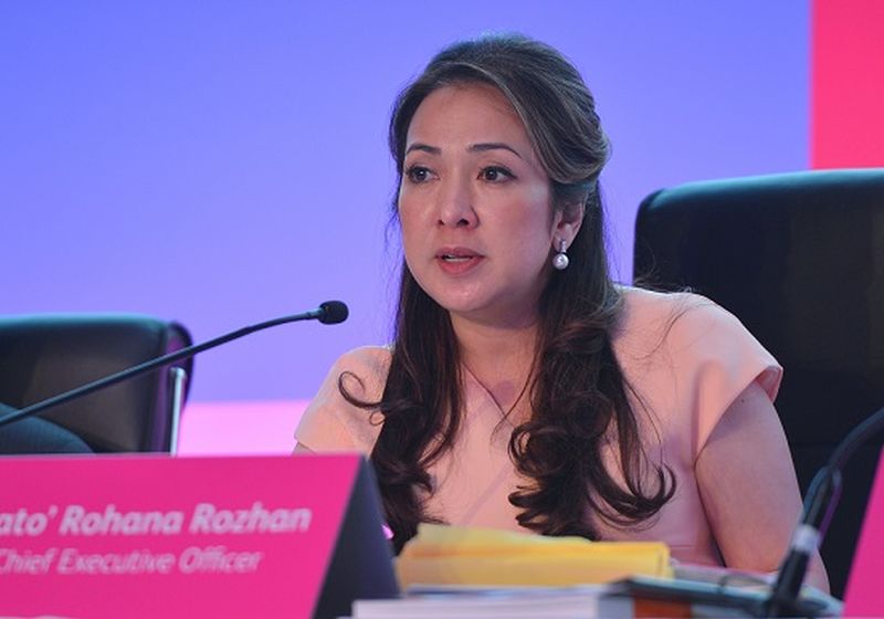Astro Malaysia chief executive officer Rohana Rozhan. u00e2u20acu2022 DNA pic