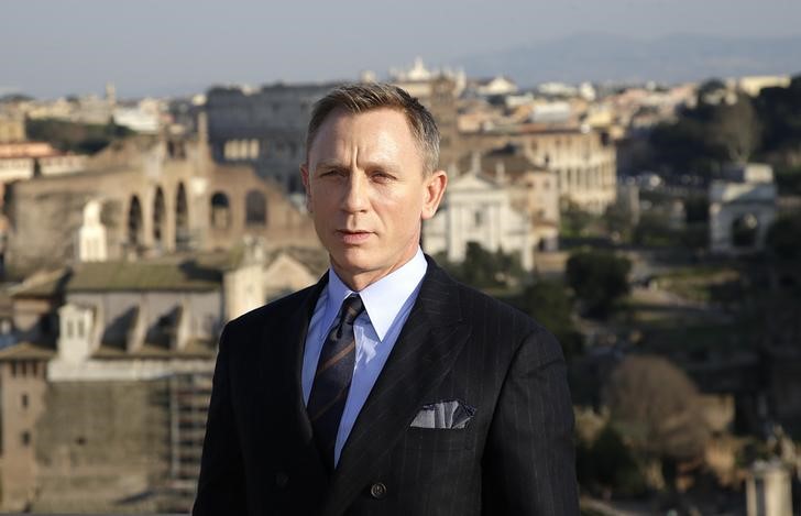 Actor Daniel Craig poses during a photo call for the new James Bond film 'Spectre' in downtown Rome, February 18, 2015. u00e2u20acu201d Reuters pic