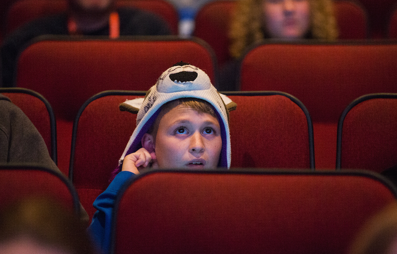 With e-sports a growing business, the target audience has gotten younger and younger; Super League Gaming holds events for 7- to 14-year-olds at theatres across the country. — Picture by Ruth Fremson/The New York Times