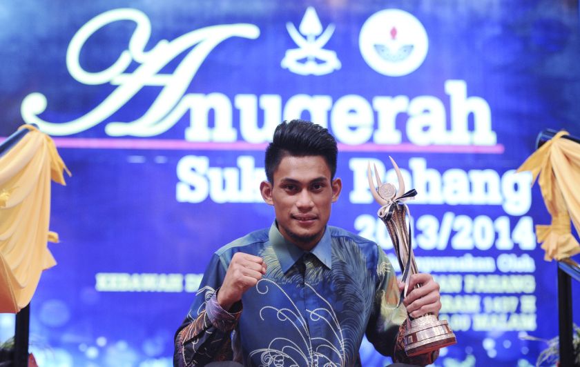 Mohd Jufferi, 24, was a gold medallist at the 2015 SEA Games in Singapore.  — Bernama pic