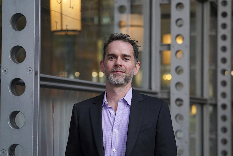 Cory Jones, chief content officer of Playboy, in New York, October 8, 2015. — Picture Nicole Bengiveno/The New York Times