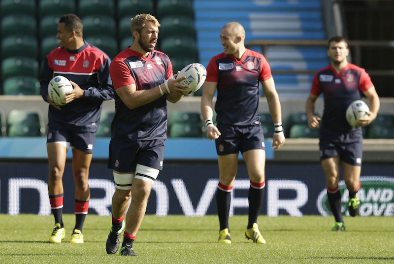 England's Chris Robshaw during training in London, October 2, 2015. u00e2u20acu201d Reuters pic