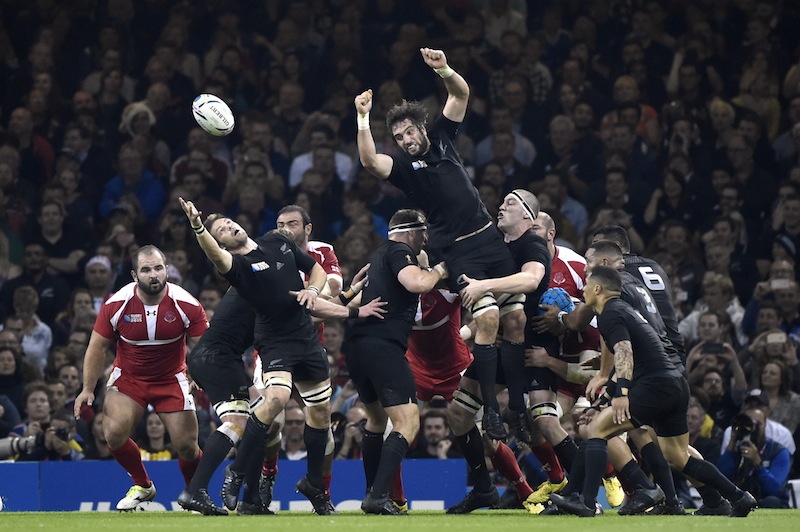 New Zealand's Sam Whitelock in action during the New Zealand v Georgia IRB Rugby World Cup 2015 Pool C game at Millennium Stadium, Cardiff, Wales.u00c2u00a0u00e2u20acu201d Reuters pic