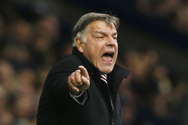 Sunderland manager Sam Allardyce during the West Bromwich Albion v Sunderland Barclays Premier League match at The Hawthorns. u00e2u20acu201d Reuters pic