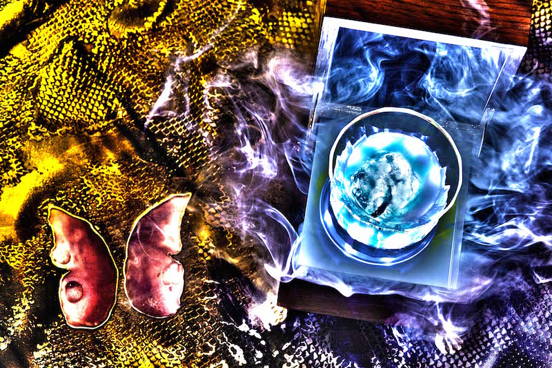 Artesian Bar’s Chameleon Crystals. — AFP pic