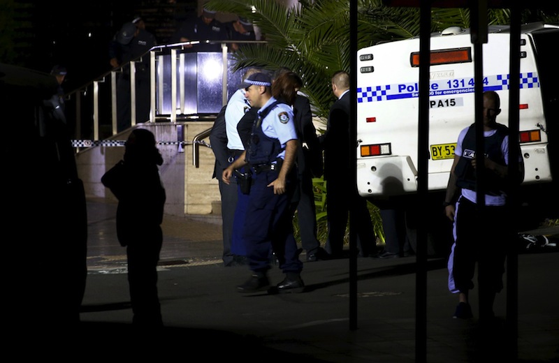 Police inspect and guard the area outside the New South Wales (NSW) state police headquarters located in the south western Sydney suburb of Parramatta, Australia, October 2, 2015. u00e2u20acu201du00c2u00a0Reuters pic