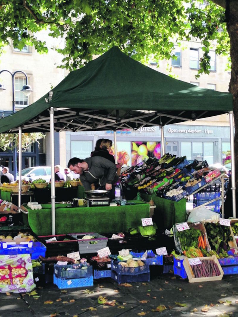 Bath is the birthplace of the UK’s first farmer’s market. — TODAY pic