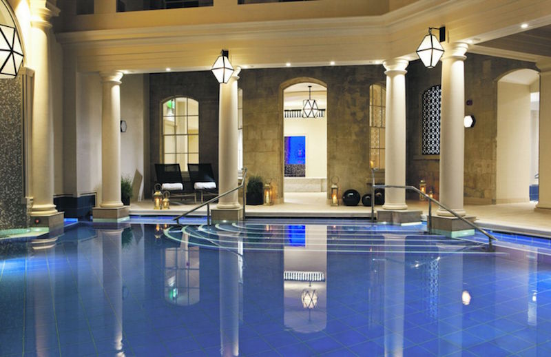 There is nothing quite like taking a dip in a thermal spring bath like the one at Gainsborough Bath Spa. — TODAY pic