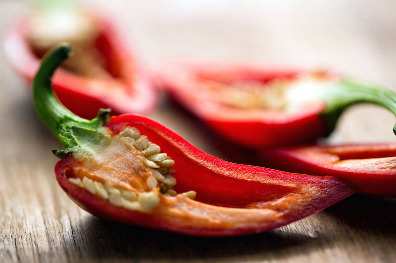 Chillies prepared for use in a tofu stir-fry, in New York October 8, 2015. u00e2u20acu201d Picture by Andrew Scrivani/The New York Times